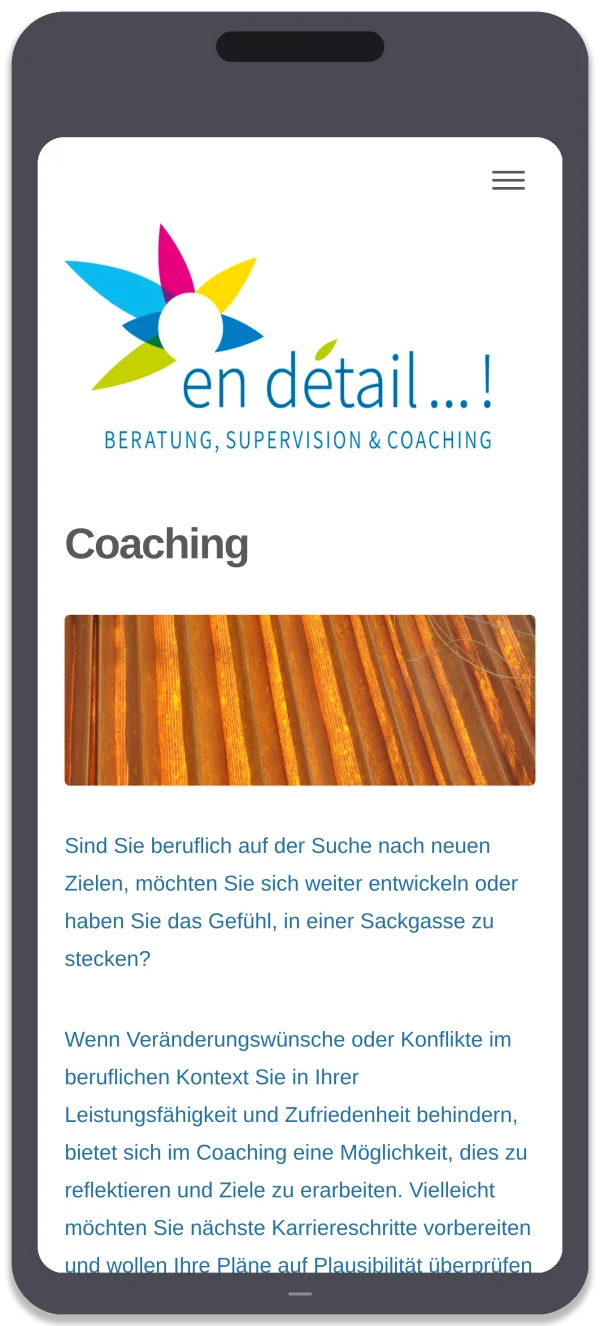 en detail…! Systemische Beratung — Systemisches Coaching