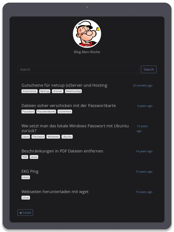 Blog Marc Rische — Blog