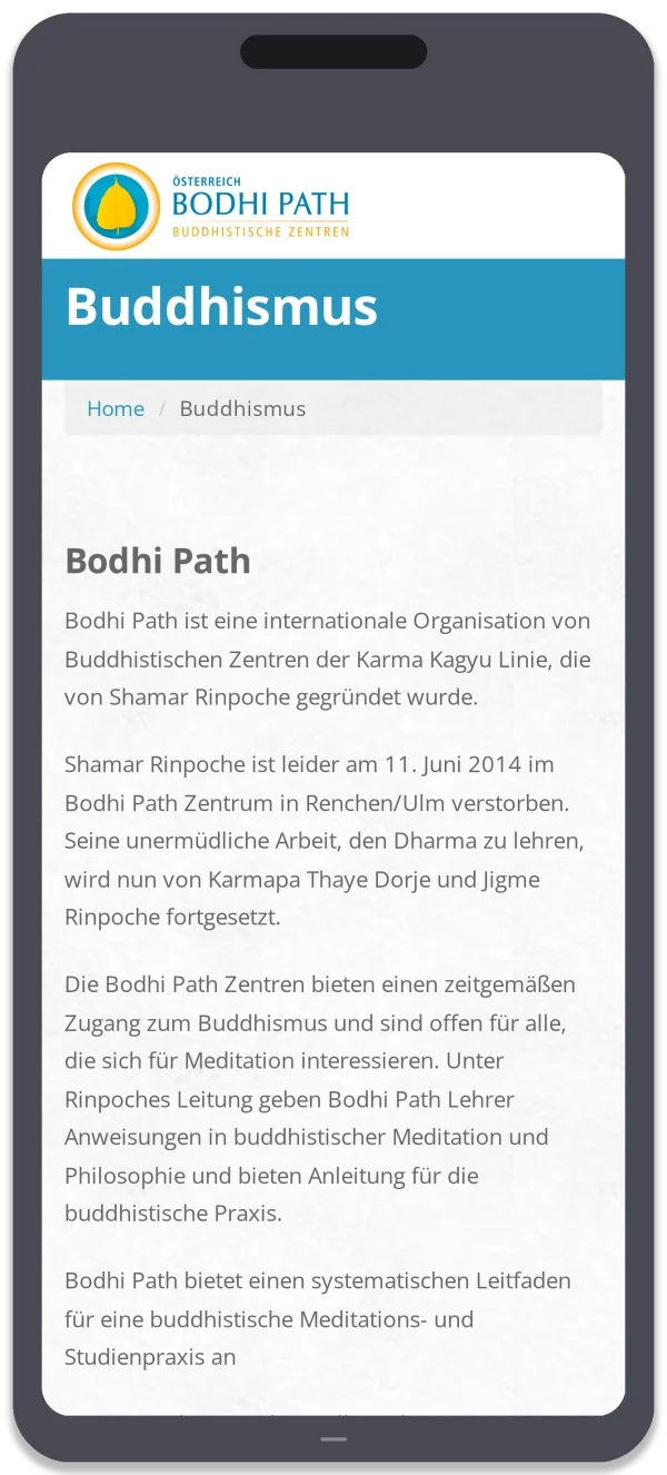 Bodhipath Österreich — Bodhi Path