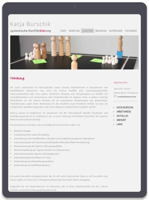 Katja Burschik — Coaching