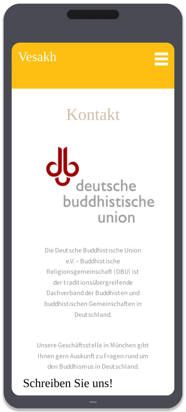 Vesakh Deutschland — Kontakt