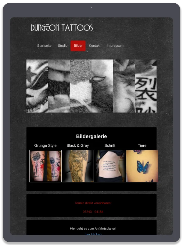Dungeon Tattoos — Bilder